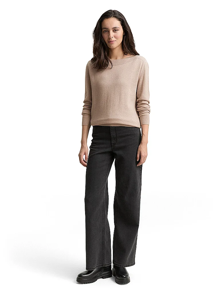 Pull Femme Tom Tailor Beige XS 2